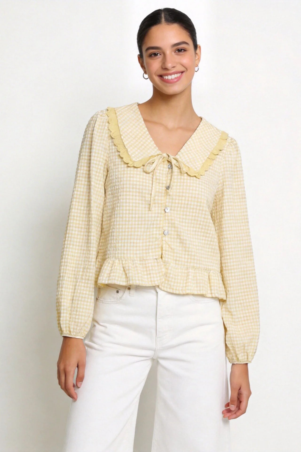 Blusa Teen Cuadros