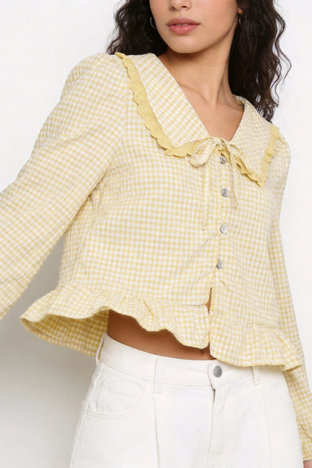 Blusa Teen Cuadros