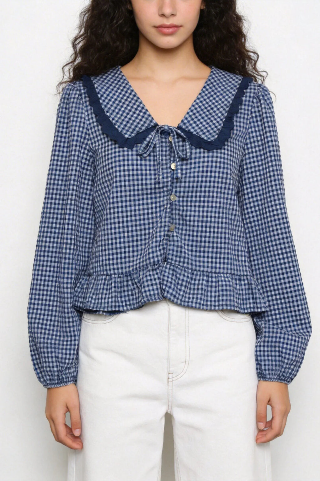 Blusa Teen Cuadros
