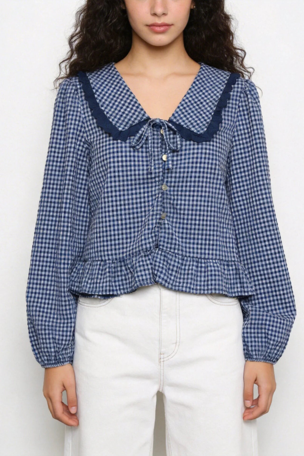 Blusa Teen Cuadros