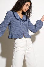 Blusa Teen Cuadros