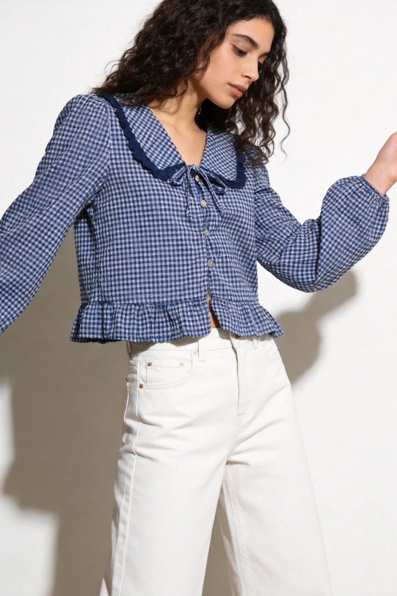 Blusa Teen Cuadros
