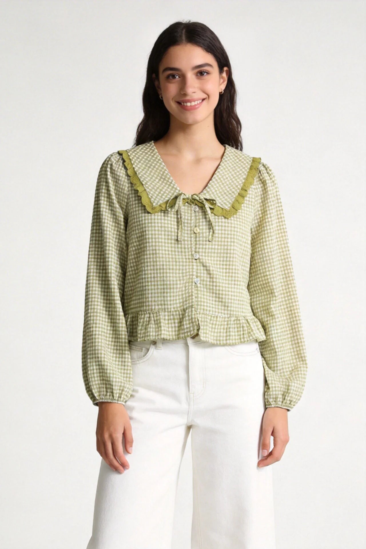 Blusa Teen Cuadros