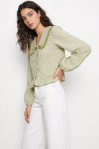 Blusa Teen Cuadros