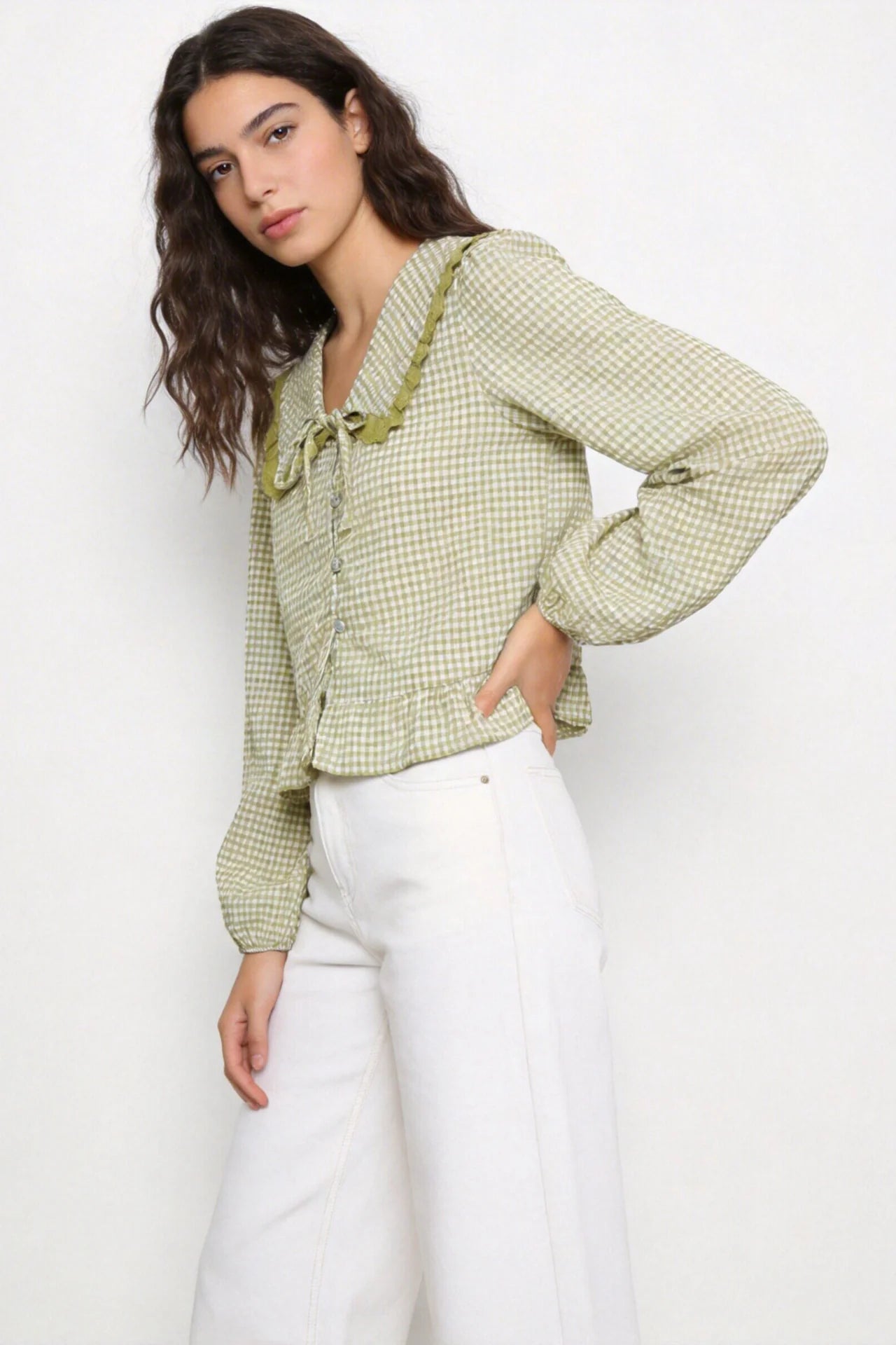 Blusa Teen Cuadros