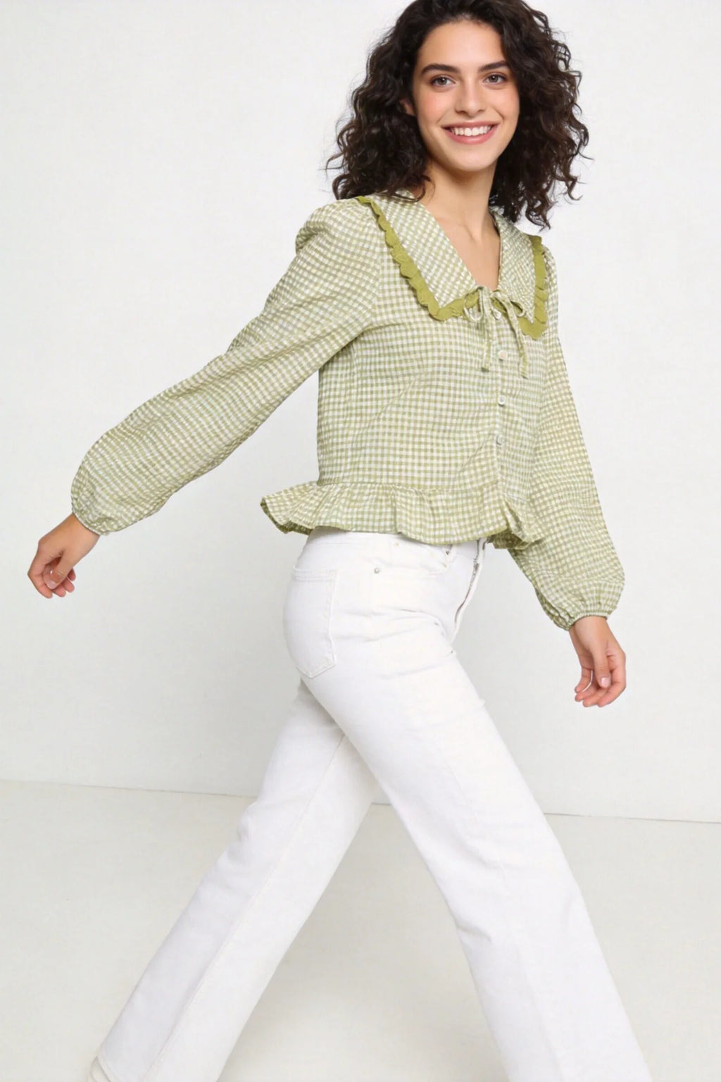 Blusa Teen Cuadros