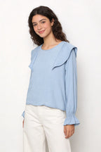 Blusa Teen Volantes