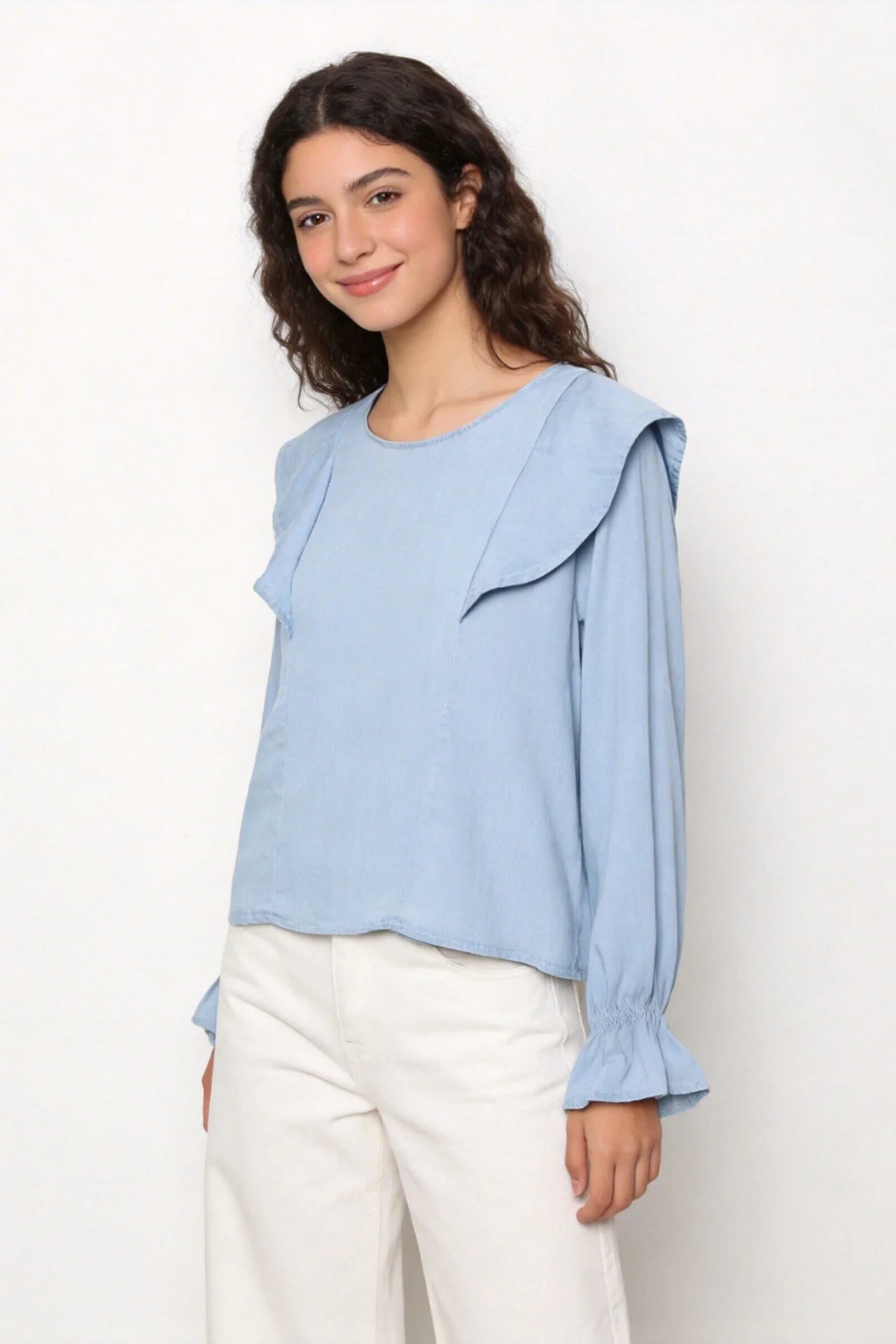 Blusa Teen Volantes