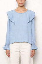 Blusa Teen Volantes