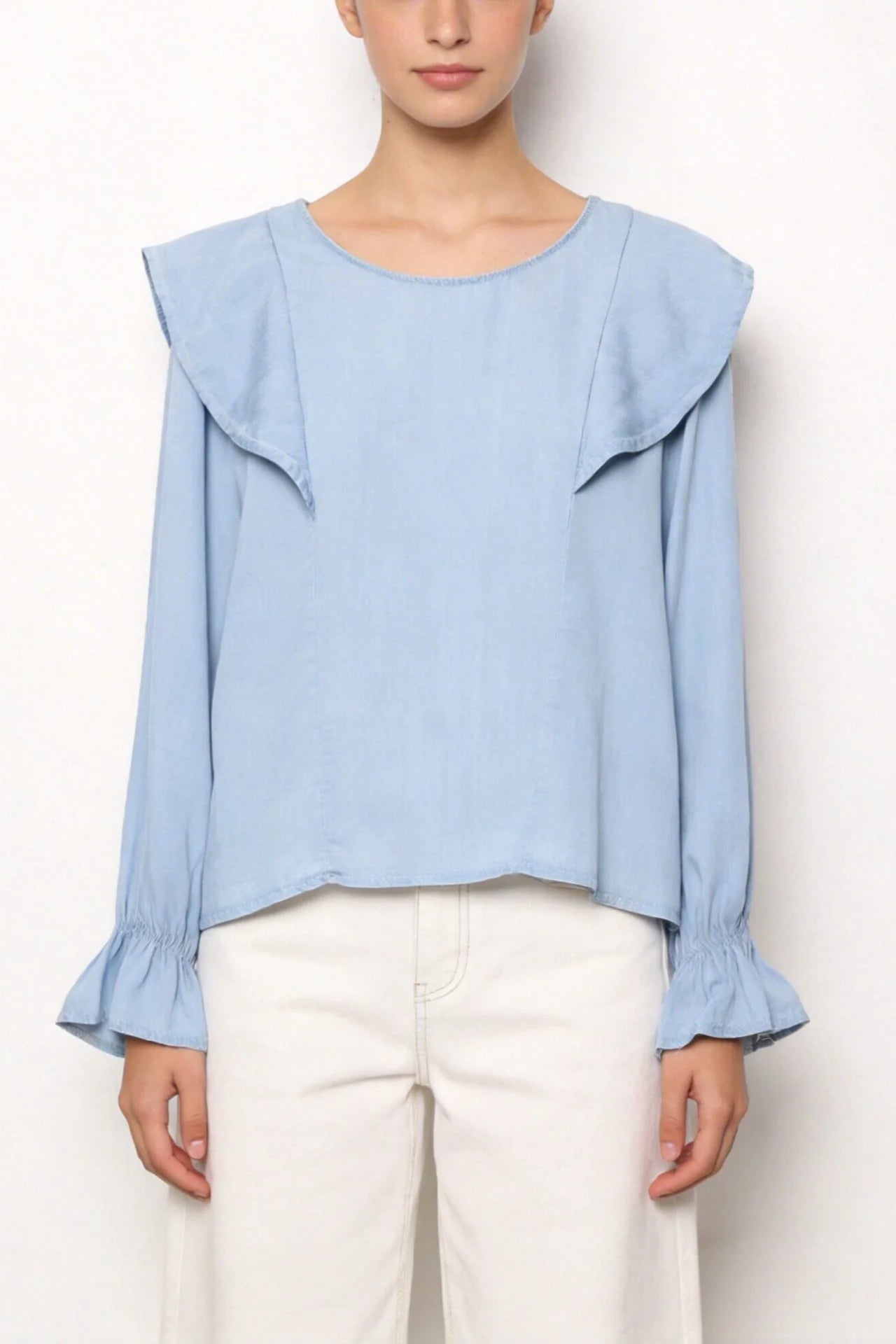 Blusa Teen Volantes