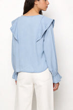 Blusa Teen Volantes