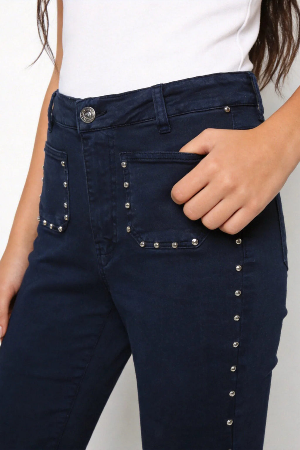 Jeans Teen Tachuelas
