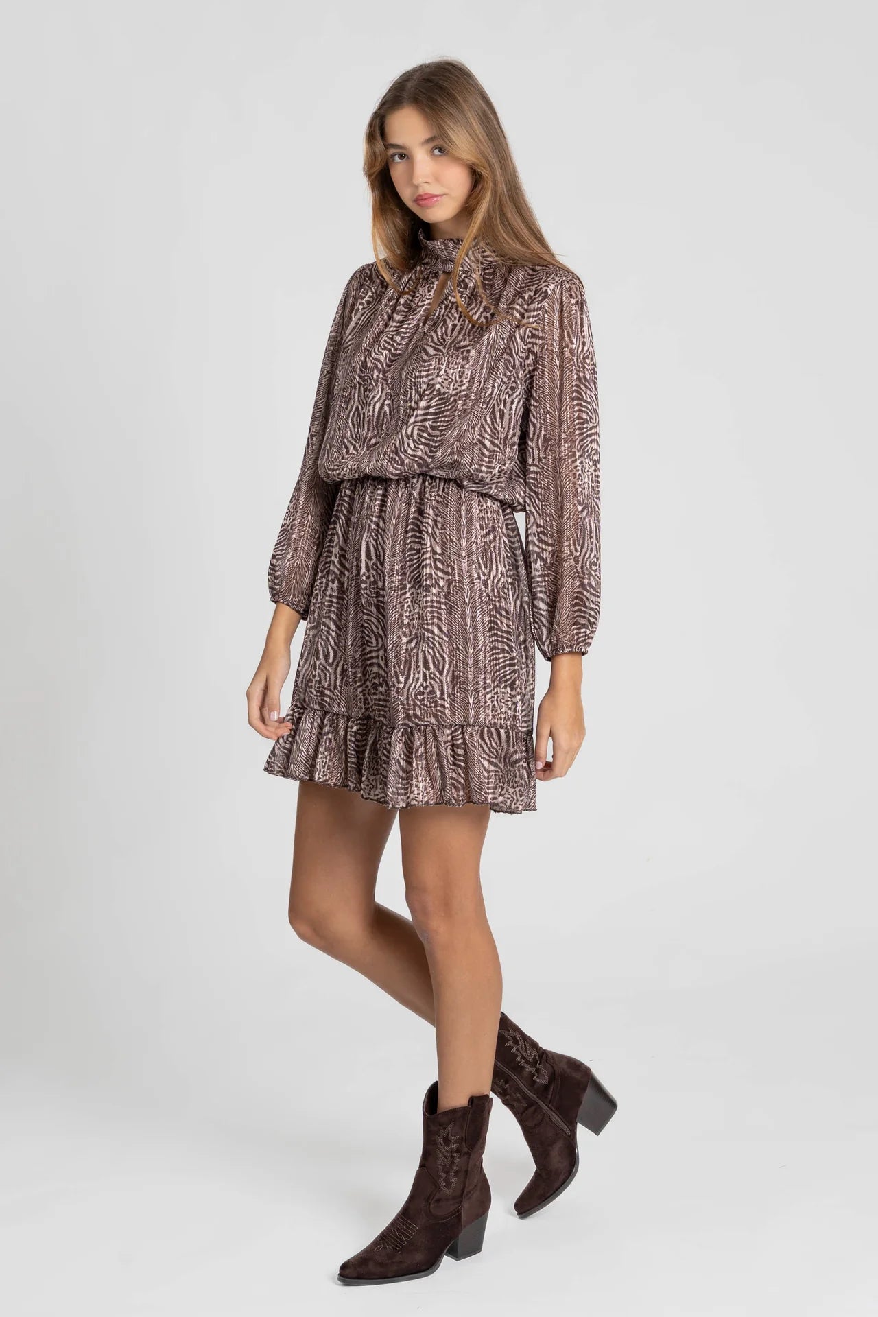 Vestido Animal Print