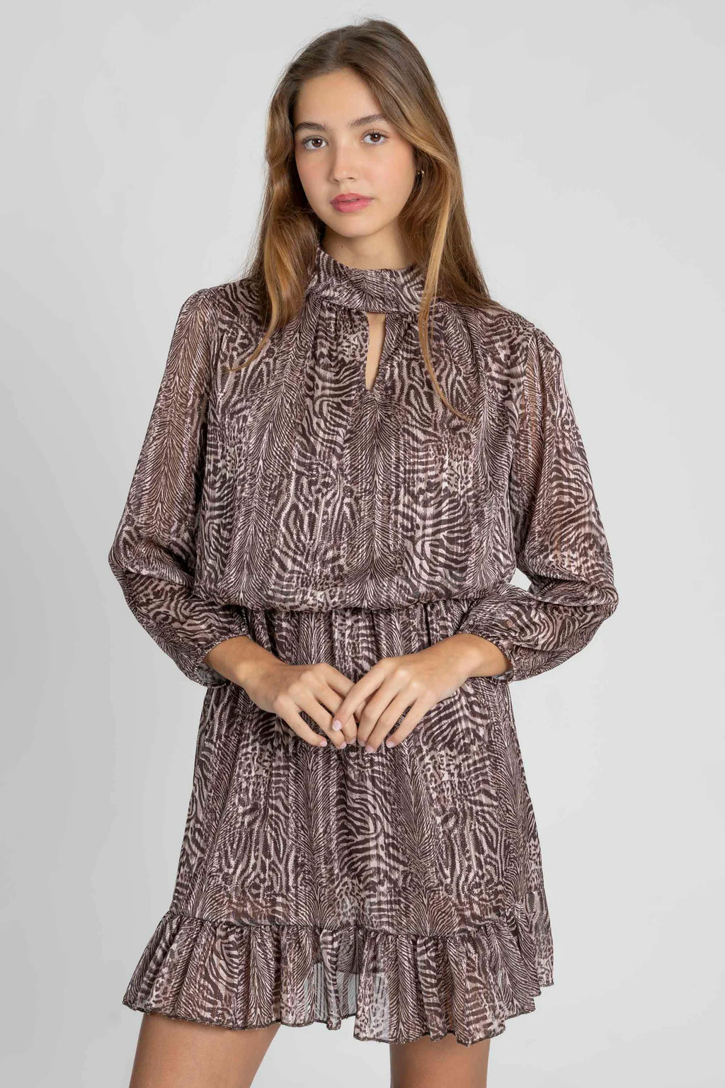 Vestido Animal Print
