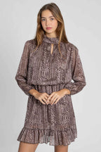 Vestido Animal Print