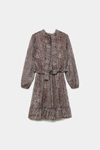 Vestido Animal Print