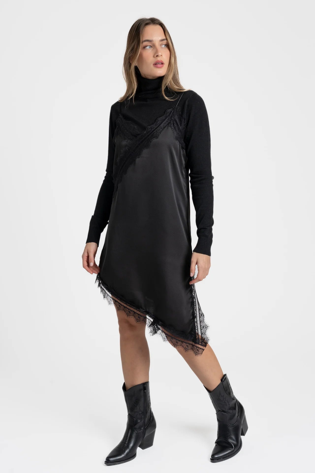 Vestido Satinado